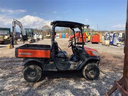 2016 KUBOTA RTV-X900 UTILITY VEHICLE