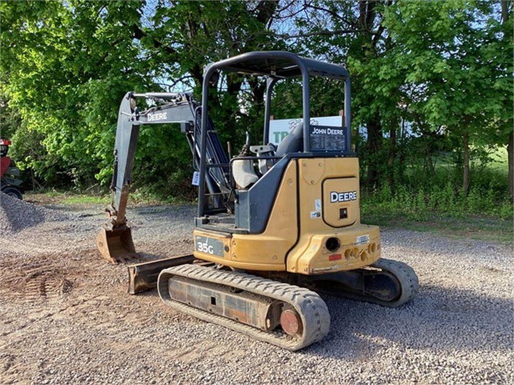 2013 DEERE 35G MINI EXCAVATOR