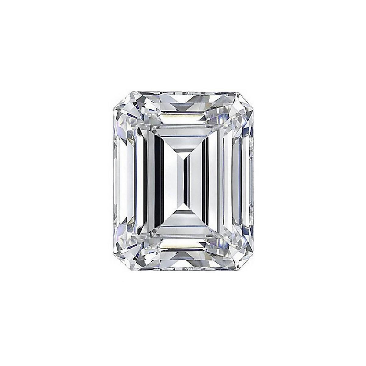 1.38 ctw. VS2 IGI Certified Emerald Cut Loose Diamond (LAB GROWN)