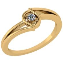 CERTIFIED 1.5 CTW D/VS2 ROUND (LAB GROWN Certified DIAMOND SOLITAIRE RING ) IN 14K YELLOW GOLD