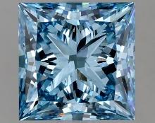 3.01 ctw. VS1 IGI Certified Princess Cut Loose Diamond (LAB GROWN)