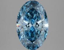 2.84 ctw. VS2 IGI Certified Oval Cut Loose Diamond (LAB GROWN)