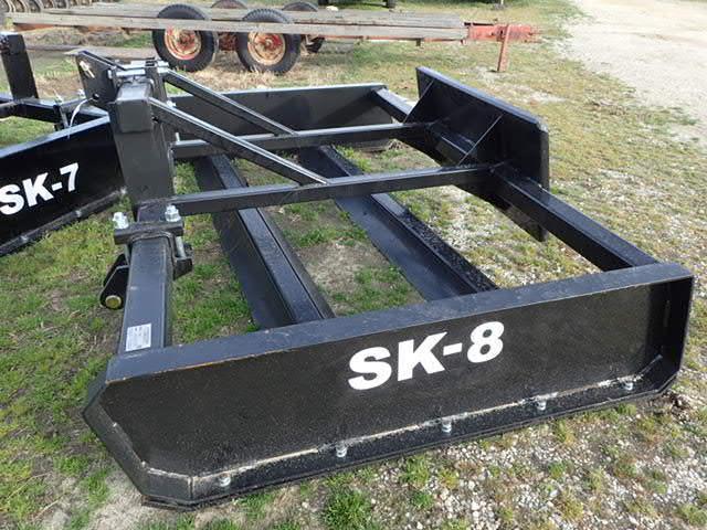 Skid Steer SK8 Leveler Blade 8' 3 pt