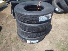 (4) ST235/85R16 Radial Tires