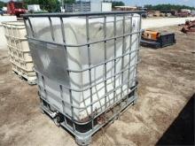 250 Gallon Plastic Tote in Cage