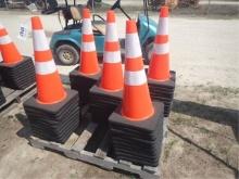 (50) Highway Safety Cones