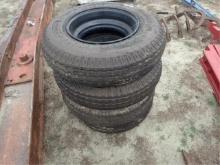 (4) 8 x 14.50 Mobile Home Tires