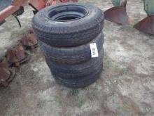 (4) 8 x 14.5 Mobile Home Tires