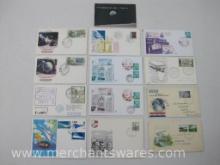 First Day Covers Space and Flight Theme includes 1971 Apollo 14-Tracking Station Berlin, 1969