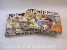 Two Pee-Wee's Deluxe Playset Colorforms Sets in Original Boxes, see pictures for included pieces, 1