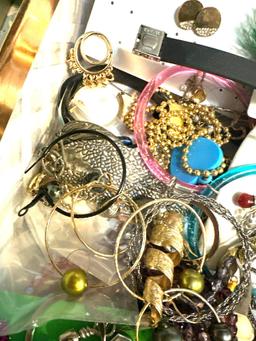 Box filled with Unsearched Jewelry from abandoned Storage unit