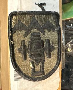 200 US Army 75th Field Artillery Battaltion Patches, 160 US Army 54th Field Artillery Patches- NEW