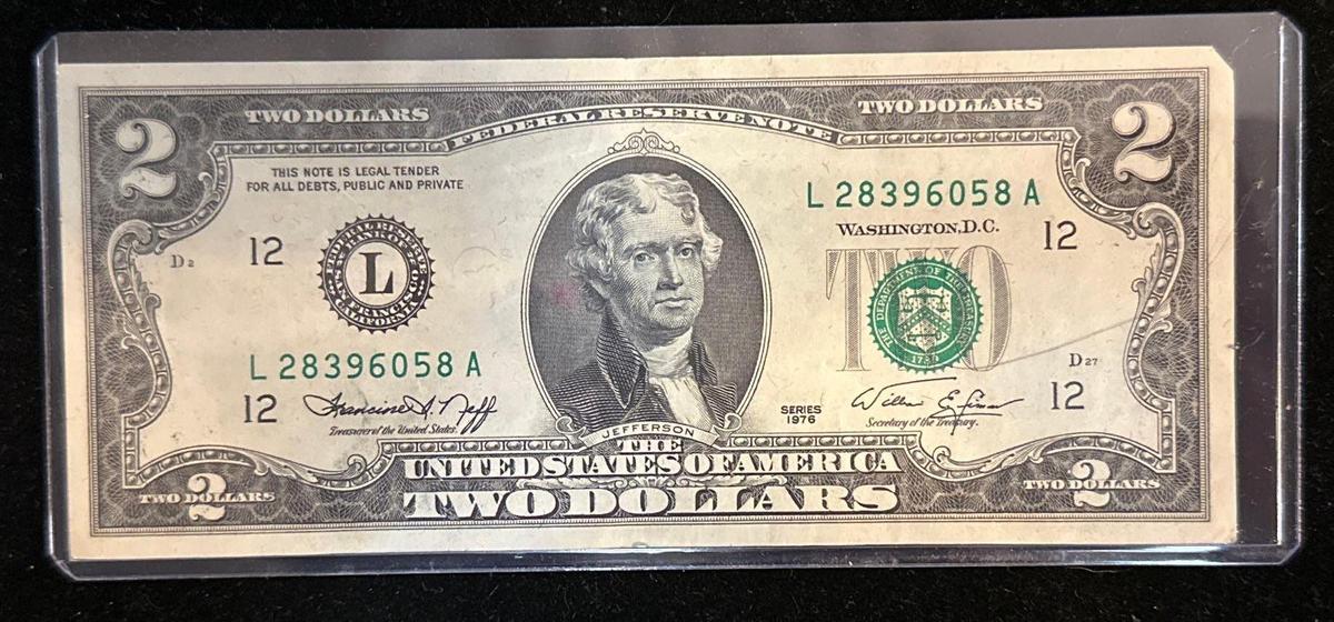 1976 $2 Bill