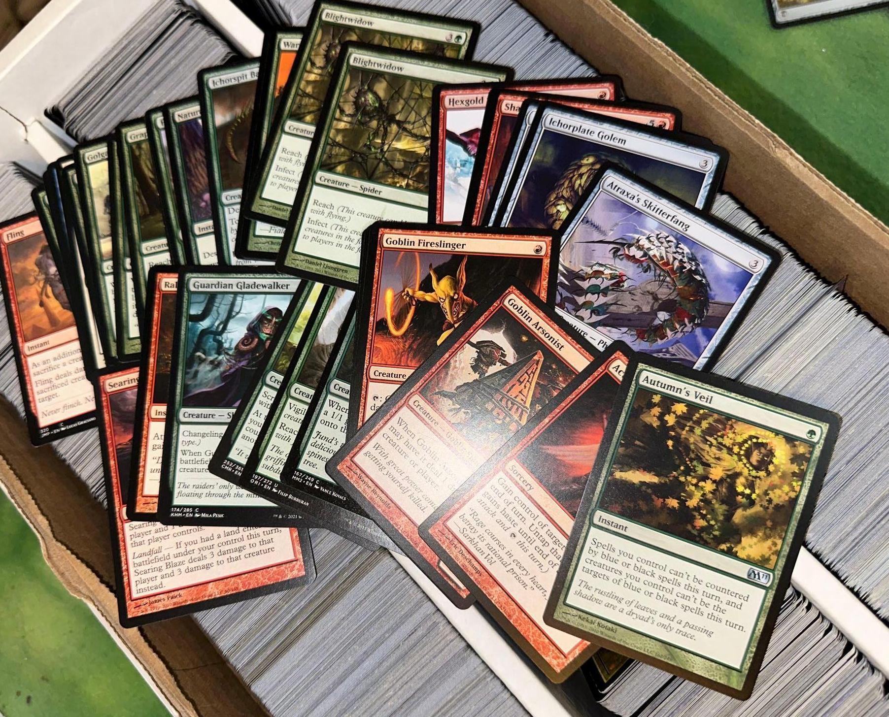 Huge Box of Unsearched MTG Cards