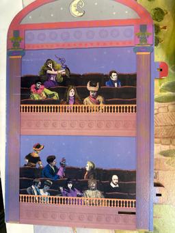 Wonderful Punch & Judy Puppet show stage with Several Backgrounds