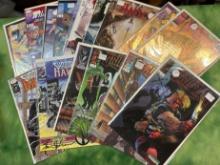 16 Comic Books - All Signed