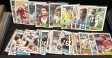 25- 1982 Topps Football Cards with Largent and Fouts