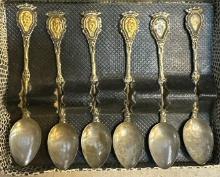Set of 6 Collector Spoons