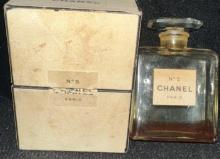 1960's Chanel Paris No.5 Extrait PM Bottle in Original Box - some left- Collectors item