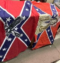2 Confederate Flags