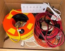 Lot of Heavy Duty Extension Cords