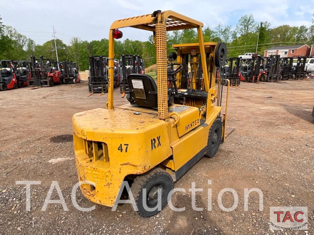 Hyster H40XLM 4000lb Diesel Forklift