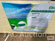New Green PVC-Coated Euro Mesh Fencing With Posts