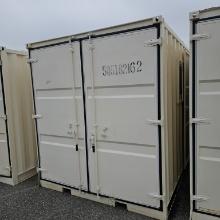 6x12 Steel Security Container with Door and