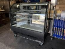 True 48" Curved Glass DRY Bakery Display Case