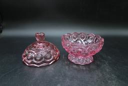 Cranberry Moon & Stars Candy Dish