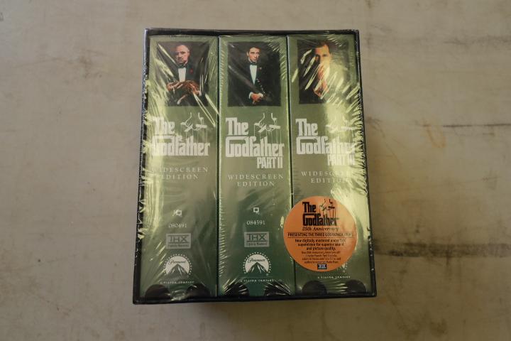 The Godfather VHS Collection Unopened