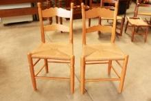 Pair of E.A. Clore Fancy Style Chairs