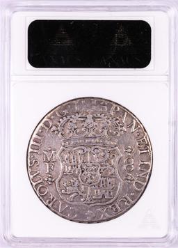1768-Mo Mexico 8 Reales Pillar Silver Coin ANACS EF40 Details