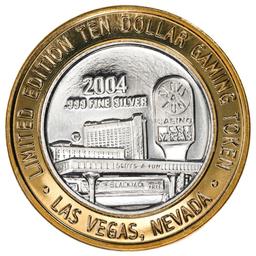 .999 Silver Slots A Fun Casino Las Vegas, NV $10 Limited Edition Casino Gaming Token