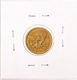 1856 $2 1/2 Liberty Head Quarter Eagle Gold Coin