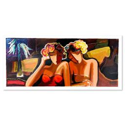Michael Kerzner "Sisters" Limited Edition Serigraph on Paper