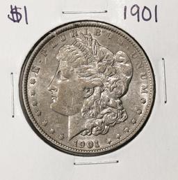 1901 $1 Morgan Silver Dollar Coin