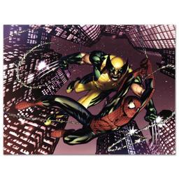 Marvel Comics "Astonishing Spider-Man & Wolverine #1" Limited Edition Giclee On Canvas