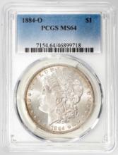 1884-O $1 Morgan Silver Dollar Coin PCGS MS64