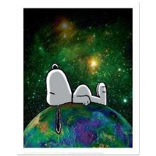 Peanuts "On Top Of The World" Limited Edition Giclee On Paper