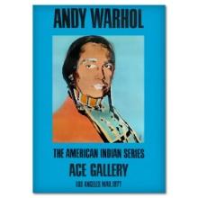 Andy Warhol (1928-1987) "Warhol Poster: The American Indian Series (Blue)" Poster