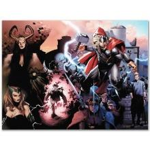 Marvel Comics "Thor #600" Limited Edition Giclee On Canvas