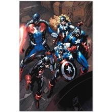 Marvel Comics "Captain America Corps #2" Limited Edition Giclee On Canvas