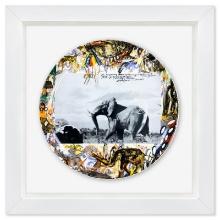 Peter Beard (1938-2020) "Snows of Kilimanjaro" Framed Limited Edition Plate