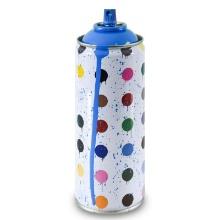 Mr. Brainwash "Dots" Limited Edition Hand Painted Spray Can