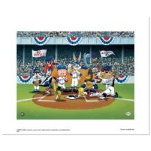 Looney Tunes "Line Up At The Plate (Royals)" Limited Edition Giclee on Paper
