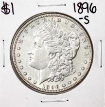 1896-S $1 Morgan Silver Dollar Coin