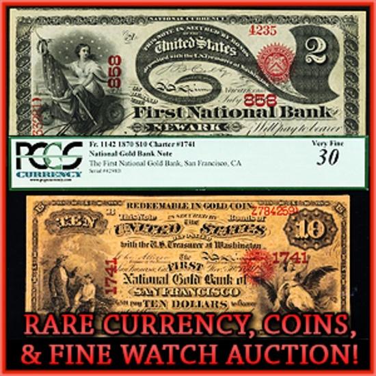 Silver Coins, Watches, Fine Art, & More!
