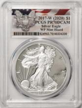 2017-W $1 Proof American Silver Eagle Coin PCGS PR70DCAM WP Mint Hoard