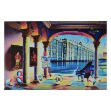 Ferjo "View Of The Hermitage" Limited Edition Giclee On Canvas